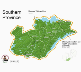 Southern Province Map